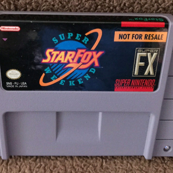 Star Fox Competition Cart (SNES)